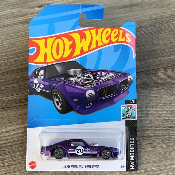 Hot Wheels Car 1970 Pontiac Firebird Trans Am TA Hotwheels HW Modified New 2023 - Picture 5 of 5